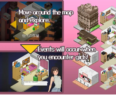 图片[2]-【沙盒SLG/NTR/像素动态】东京女大学生：书呆子与蜂子STEAM官中【电脑/1.91G】-春日ACG