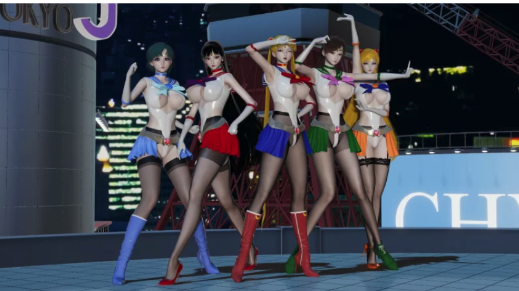 【SLG/CV/官中]美少女战士ppt同人游戏第十章  安卓+PC-春日ACG