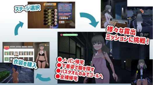 图片[2]-【3D互动/生肉/全动态/PC】全裸回家～草薙凪沙想回家-春日ACG